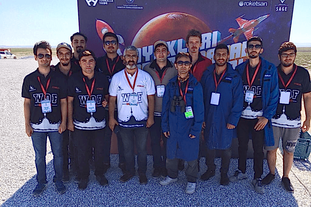 1.5 ADANA ROKET TAKIMI 2020 Roket Yarışmaları'nda İkinci oldu